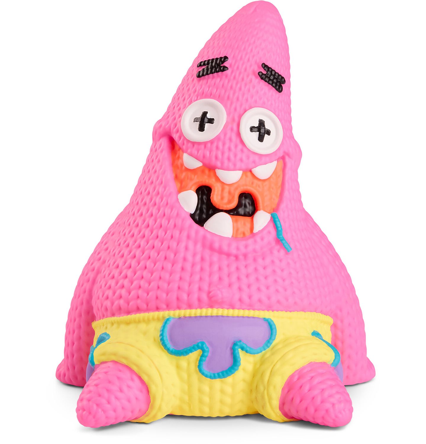 Детские фигурки Handmade By Robots SpongeBob SquarePants - Patrick Star 447 (Blacklight) — фото 1