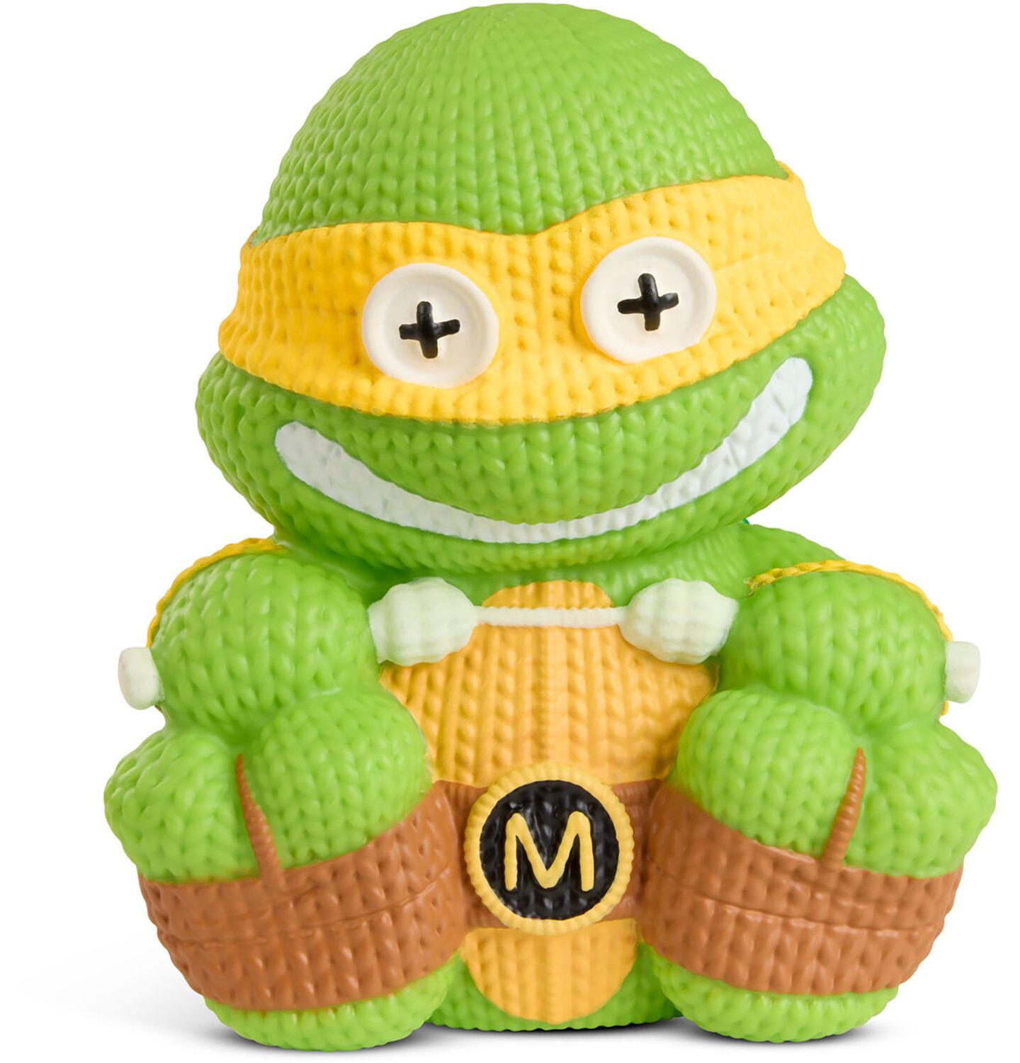 Детские фигурки Handmade By Robots Teenage Mutant Ninja Turtles (Tmnt) - Michelangelo 372 (Glow in the Dark) — фото 1