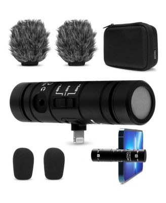 DoubleMic-DI Cardioid Dual Condenser Microphone for Apple iPhone/iPad