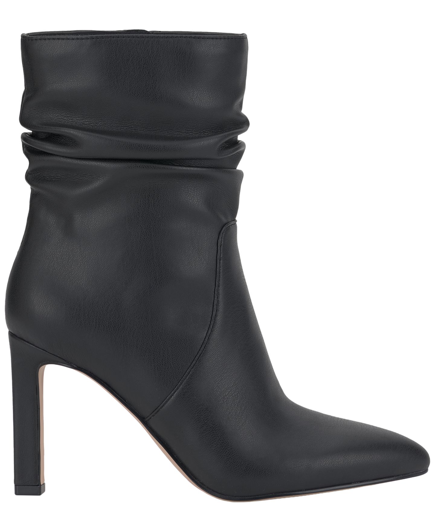 Женские ботинки Jessica Simpson Komoena Blade-Heel Slouch Dress Booties, цвет: Чёрный гладкий — фото 2
