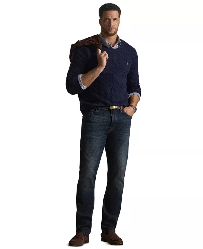 Men's Big & Tall Hampton Relaxed Straight Jeans - thumbnail 9