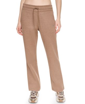 Women's Metallic Bubble Open Leg Pull-On Pants