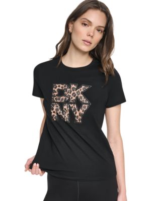 Women's Stacked Puff Outline Short-Sleeve T-Shirt