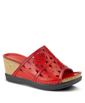 Women's Fusawedge Slip-On Sandal with Cork Sole