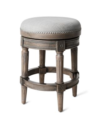 Pullman Backless Swivel Upholstered Kitchen Counter Stool