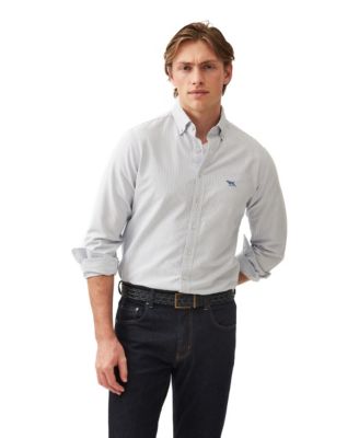 Men's Oxford Stripe Cotton Shirt