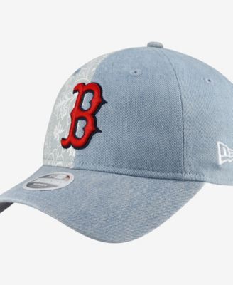 Women's Boston Red Sox Denim Patchwork 9TWENTY Adjustable Hat