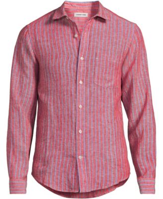 Men's Long Sleeve Linen Shirt