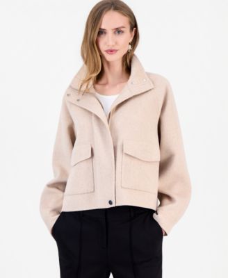 Women's Eden Funnel Neck Wool-Blend Jacket