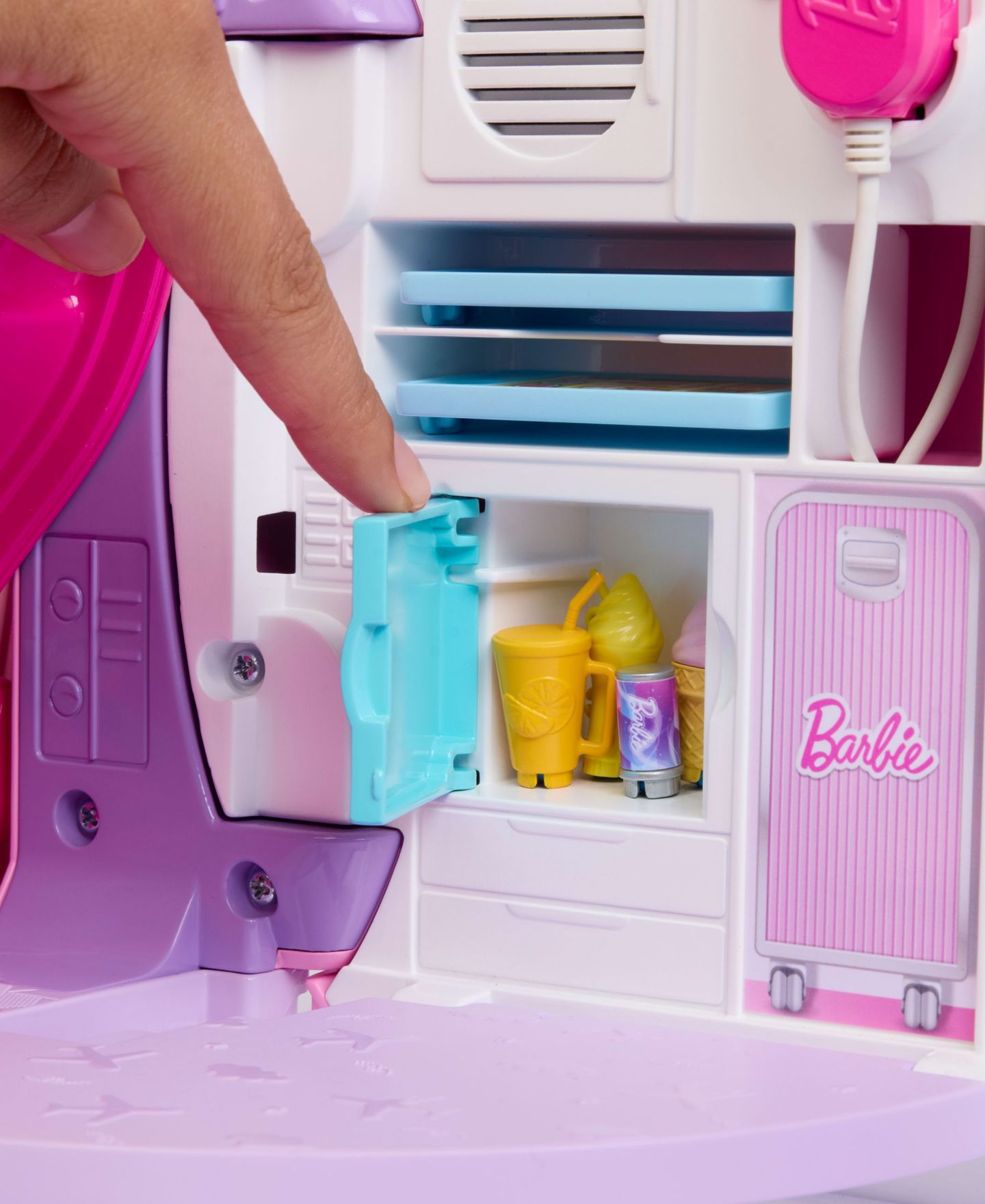Детский игровой набор Barbie Dream Plane 15-Piece Airplane Playset with Working Microphone — фото 4