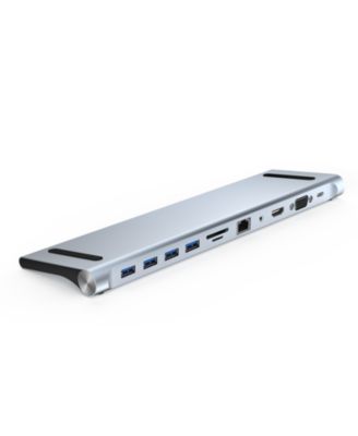 Ethos 12-in-1 and 7-in-1 Multiport Hub Dock Adapter Compatible with USB-C Devices