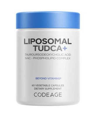 Liposomal TUDCA Plus 600 Milligram, NAC N-Acetyl-L-Cysteine, Liposomal Delivery, Non-GMO, 60 Count