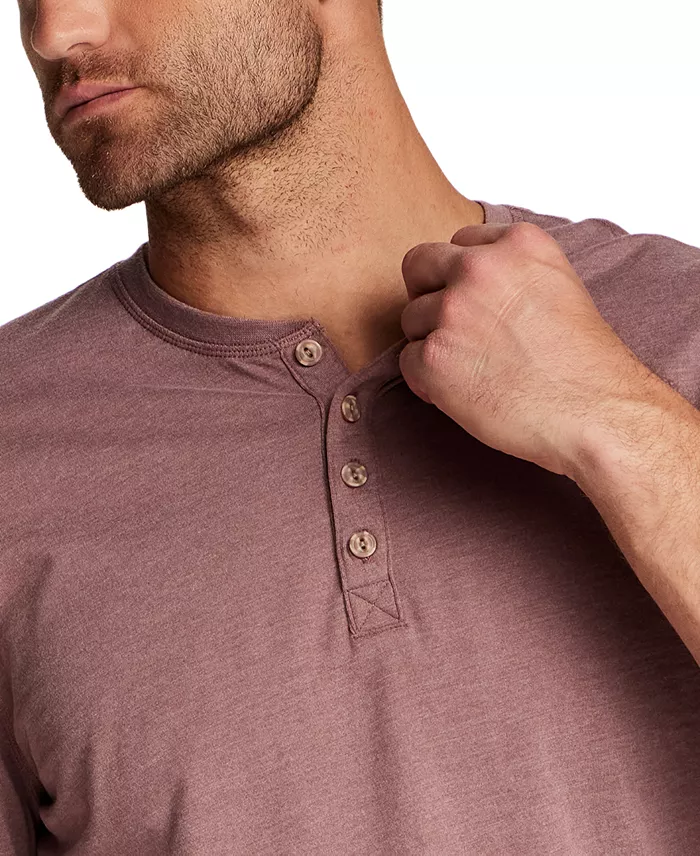 Men's Long-Sleeve Henley Shirt - thumbnail 7