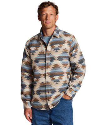 Men's Unlined Southwest Shirt Jacket