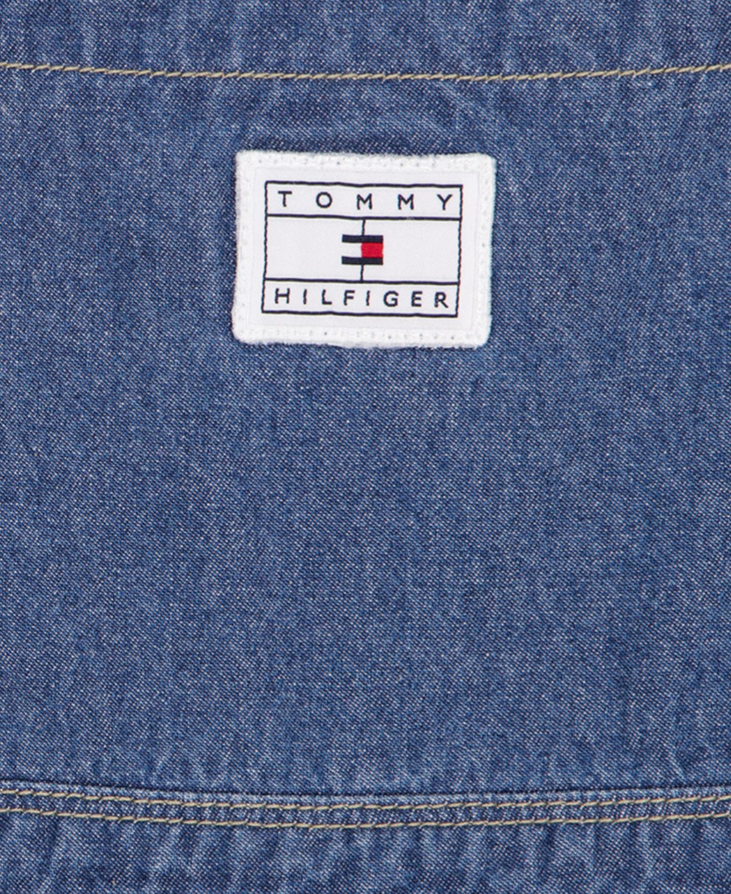 Детский комплект Tommy Hilfiger: полосатый топ и сарафан, 2T-6X, цвет: Синий / Розовый — фото 8