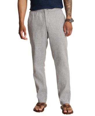 Men's Linen-Blend Beach Coast Classic-Fit Pants