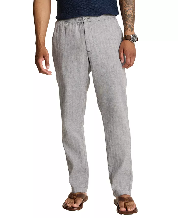 Men's Linen-Blend Beach Coast Classic-Fit Pants - thumbnail 7