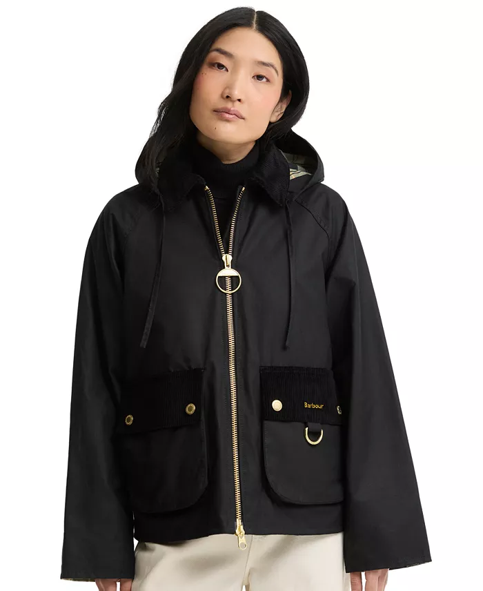 Women's Carville Hooded Wax Jacket
