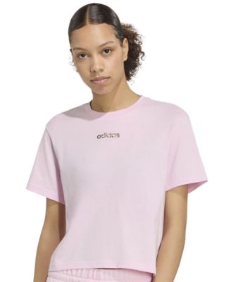 Women's Camo Graphic Loose-Fit Crewneck T-Shirt