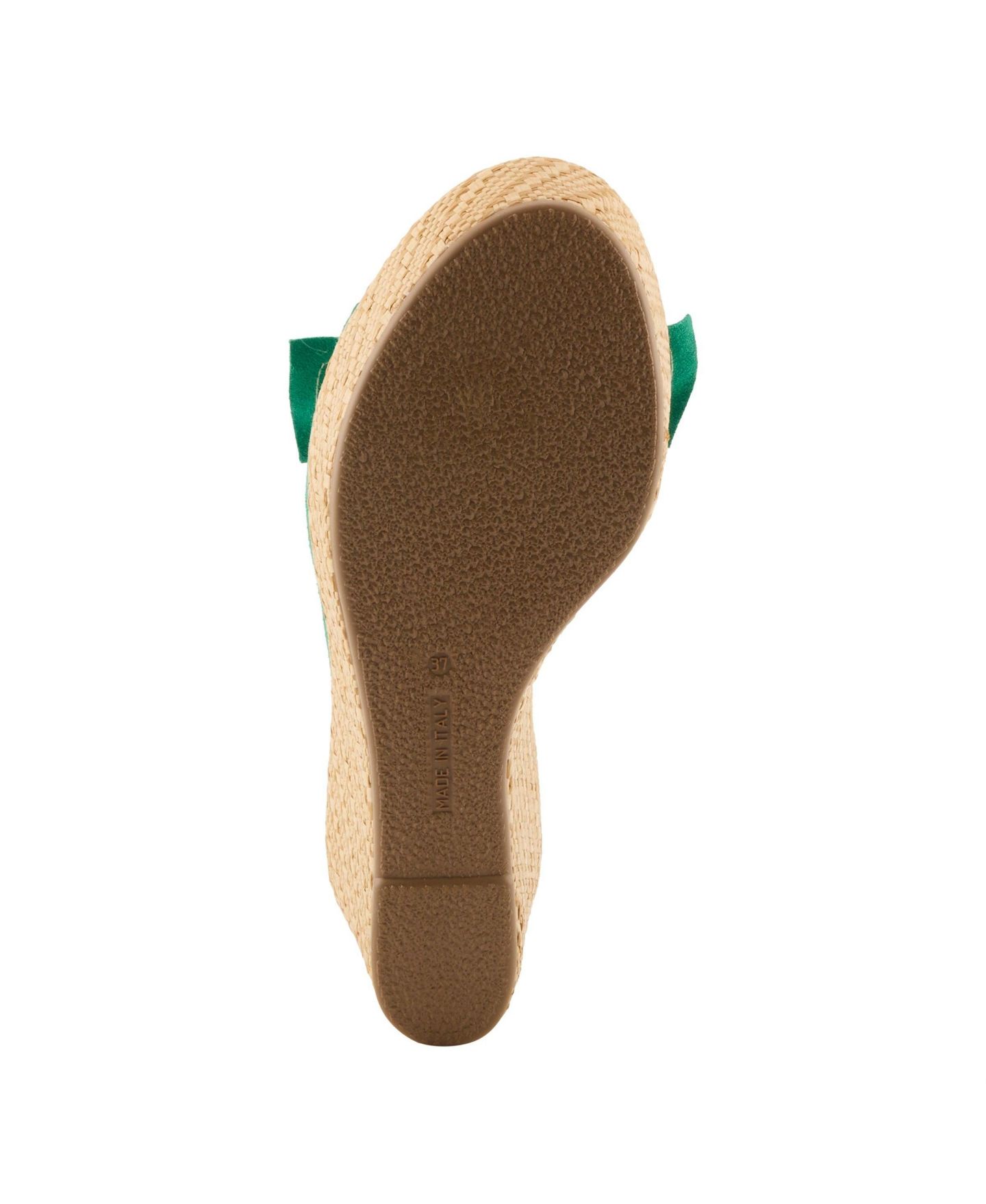 Женские сандалии Spring Step Ellyn-Woven Wedge with Suede Upper, цвет: Зелёный замшевый — фото 6