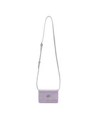 Mini Heart Leather Card Holder Sling Handbag