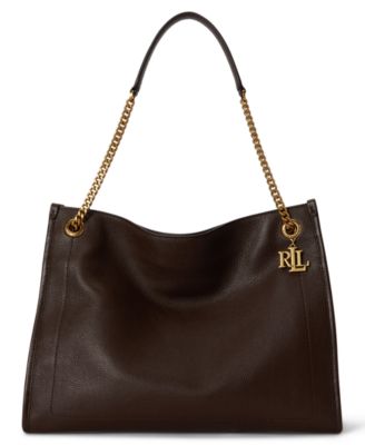 Bradley Large Pebbled Leather Tote Bag