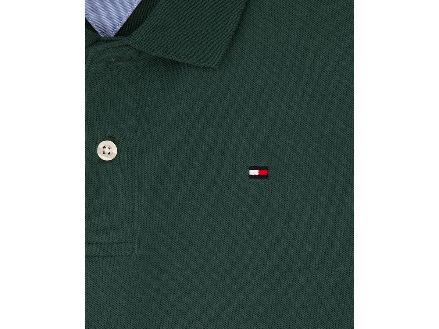 Поло Tommy Hilfiger Essential Short-Sleeve Polo Shirt для мальчиков, цвет: June Bug — фото 5