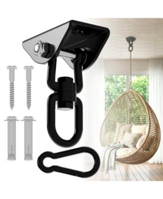 1200 Lb Capacity 360 Rotating Stainless Steel Hammock Hanging Kit