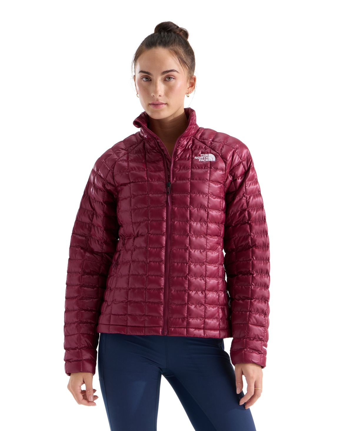 The North Face Women’s Thermoball™ Jacket (Size: Small): Burgundy Crush