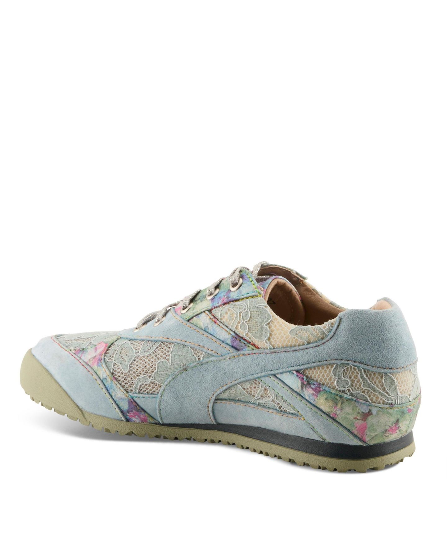 Женские кроссовки L'Artiste Wavehello Fashion Sneaker with Cushioned Insole, цвет: Светлый синий — фото 7