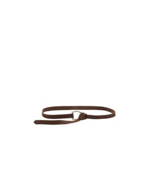 Women's Thin Suede Leather Belt