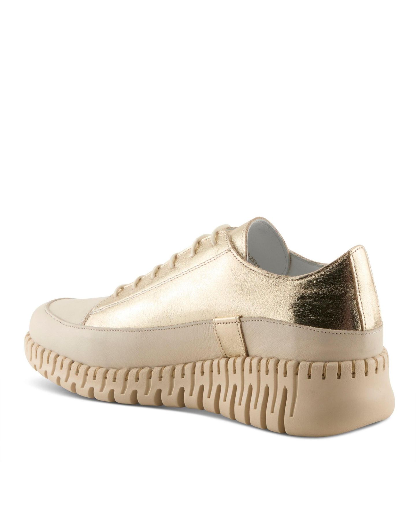 Женские кроссовки Spring Step Surana-Glo Slip-On, цвет: Золотой — фото 7