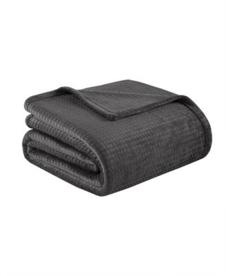 Cozy Waffle Plush Blanket, Twin