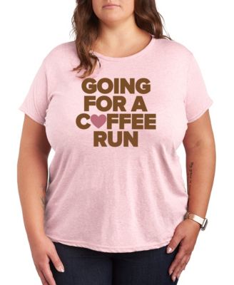 Juniors' Coffee Run Graphic Tee
