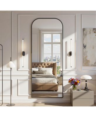 Full Length Mirror, 71"x26" Oversized Floor Mirror for Bedroom, Hanging Mounted for Living Room Cloakroom