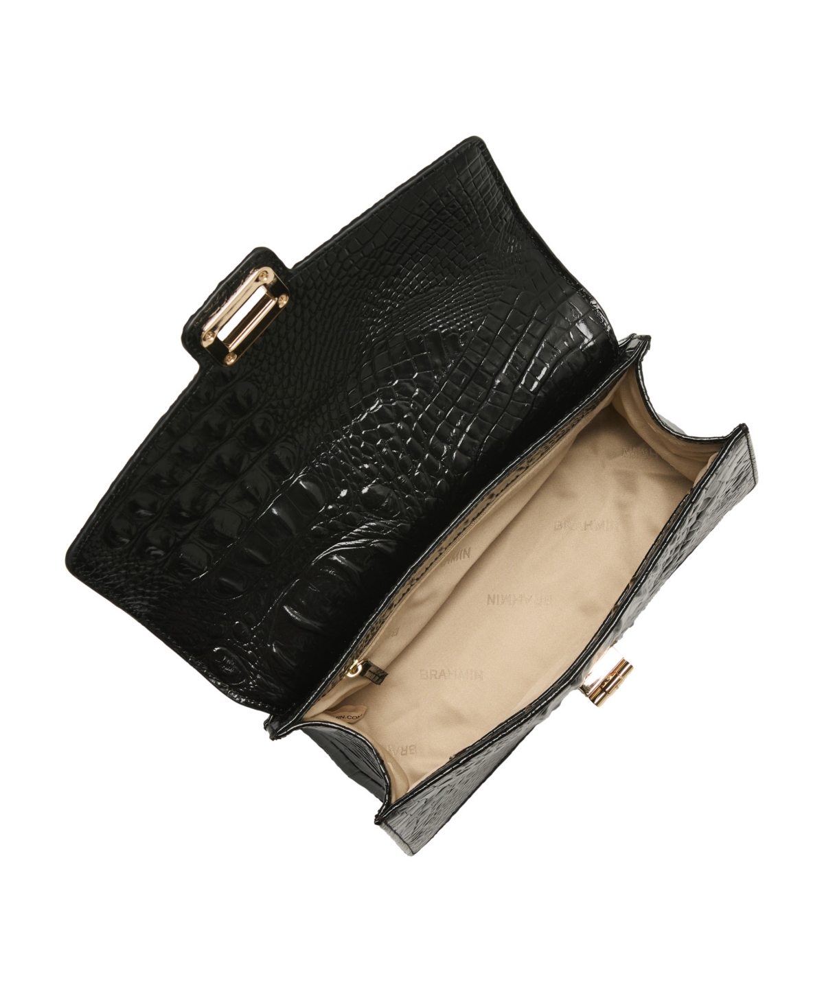 Brahmin Genie Melbourne Leather Small Crossbody Handbag