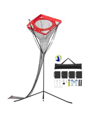 Volleyball Setter Training Net, Height and Angle Adjustable Target Trainer