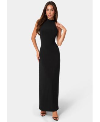 Women's Jersey Halter Maxi Dress