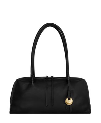 Haven Large Leather Baguette Shoulder Bag