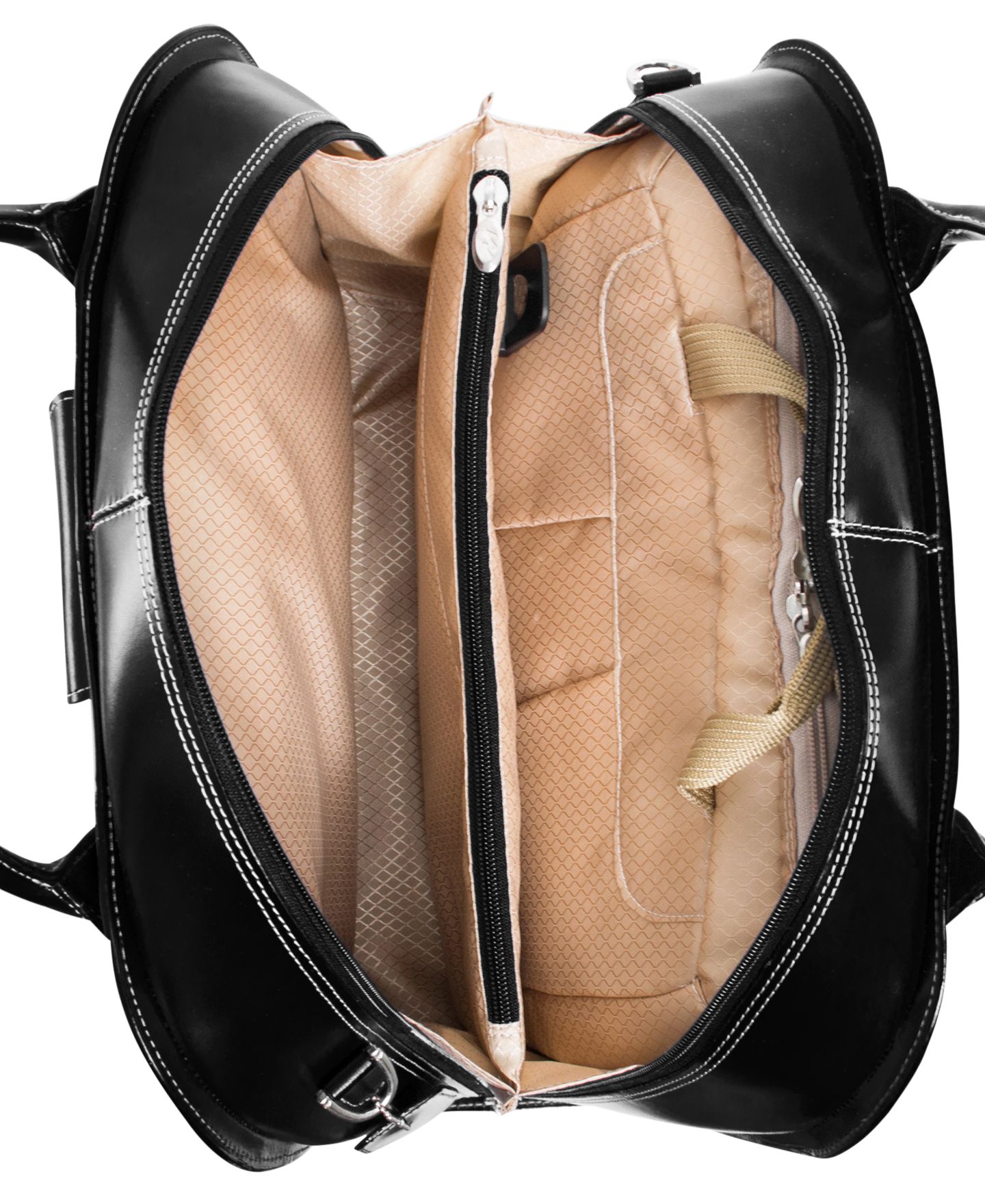Сумка McKlein Roseville Detachable Wheeled Briefcase, цвет: Чёрный — фото 2