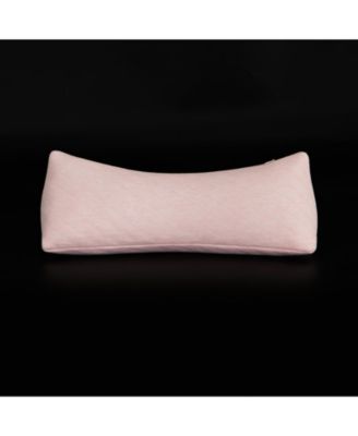 Buckwheat Hull Neck Support Bolster Ergonomic Adjustable Breathable Comfort Sleep Pillow