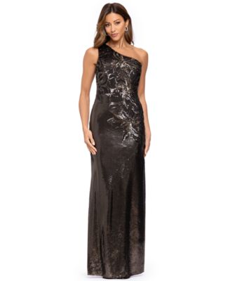 Women's One-Shoulder Sequin Dress