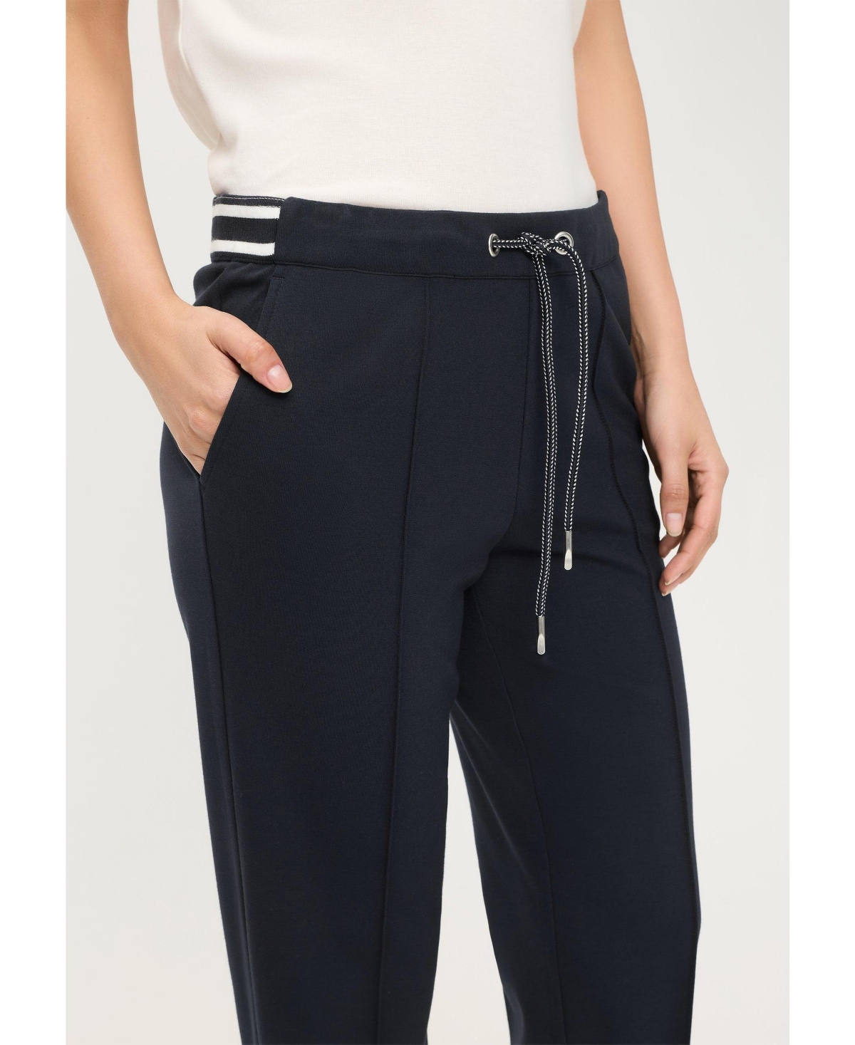 Olsen Women's Punto di Roma Pull-On Knit Pant