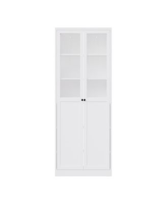 Storage Cabinet 5 Shelf Adjustable Steel Modern Tool Free Assembly