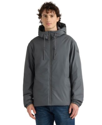 Men's Liam Zipper Front Hooded Rain Jacket