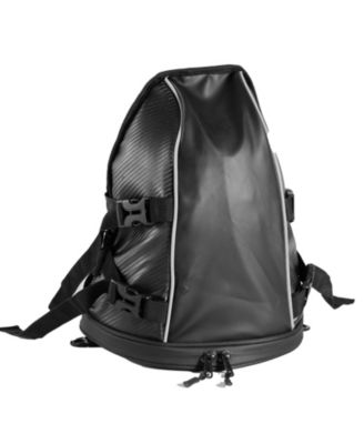 Motorcycle Tail Bag, 10 L Rear Seat Luggage with Waterproof Rain Cover and Shoulder Strap