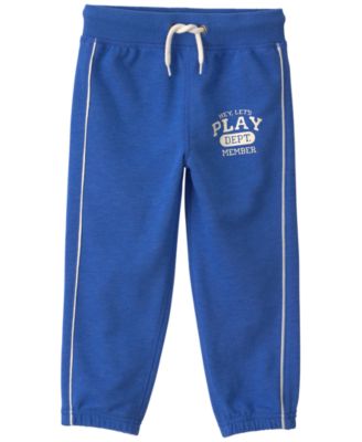 Toddler Boys' 2T-5T Let's Play French Terry Jogger Pants
