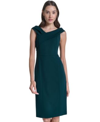 blue short sleeve maxi dress Mae Printed Wrap Light Blue/Multi / XS Juicy Couture SMALL Women’s fall-2024 neckline for a flattering Color:Light Chambray