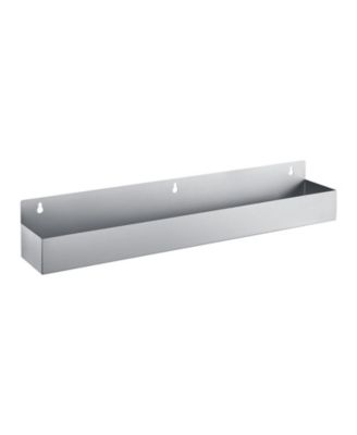 Stainless Steel Bar Speed Rail, 24 Inch Wall-Mounted Liquor Bottle Holder Rack