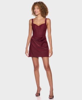 macy's burgundy dress juniors Juniors' & Teen Dresses This Alex
